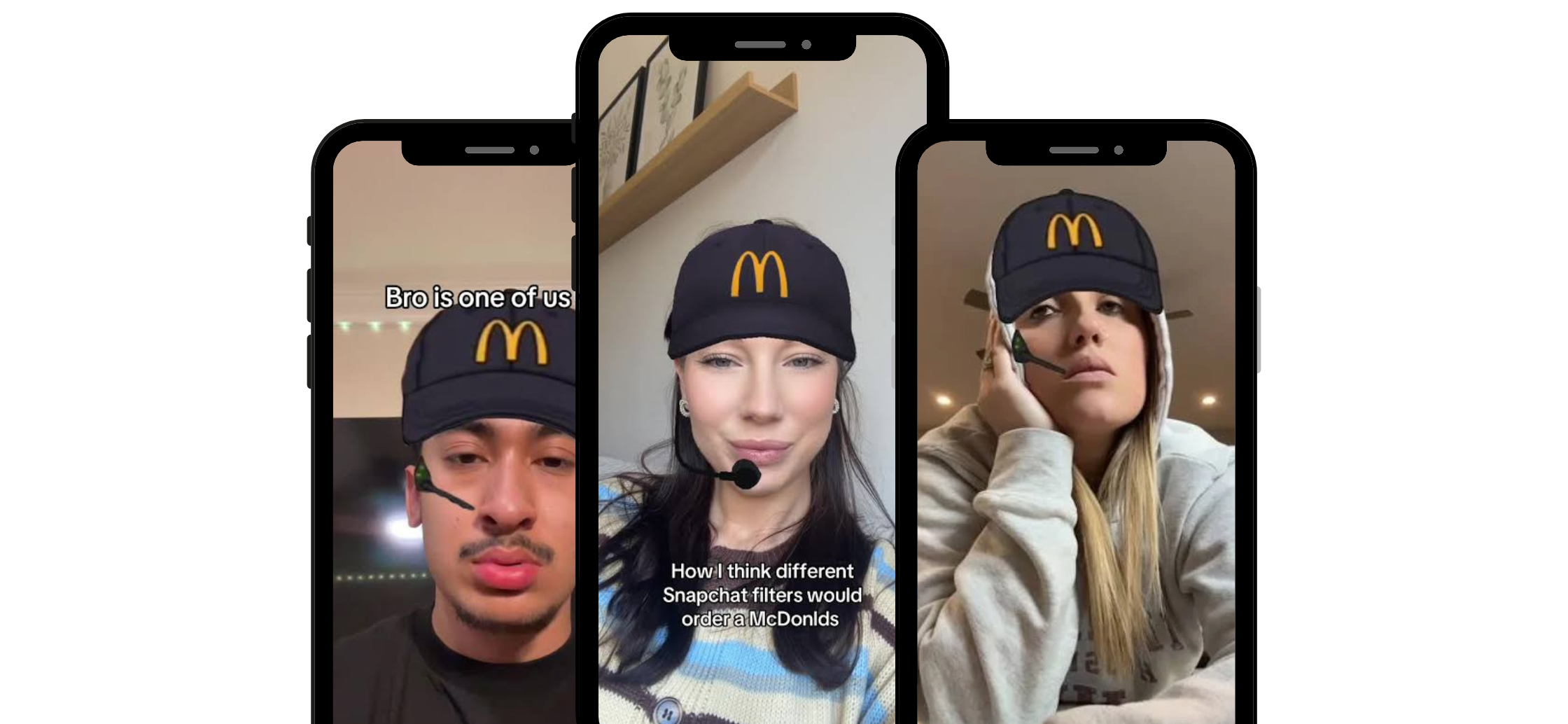 mcdonald's filtro para redes sociales